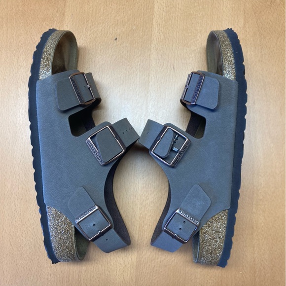 Birkenstock Milano Mocha Birkibuc Sz 42N - Picture 5 of 5